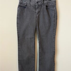 Banana Republic Women's Charcoal Straight Leg Jeans